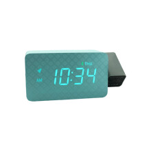 Projection Alarm Clock,Projection Clock-Mint green Roman Dial