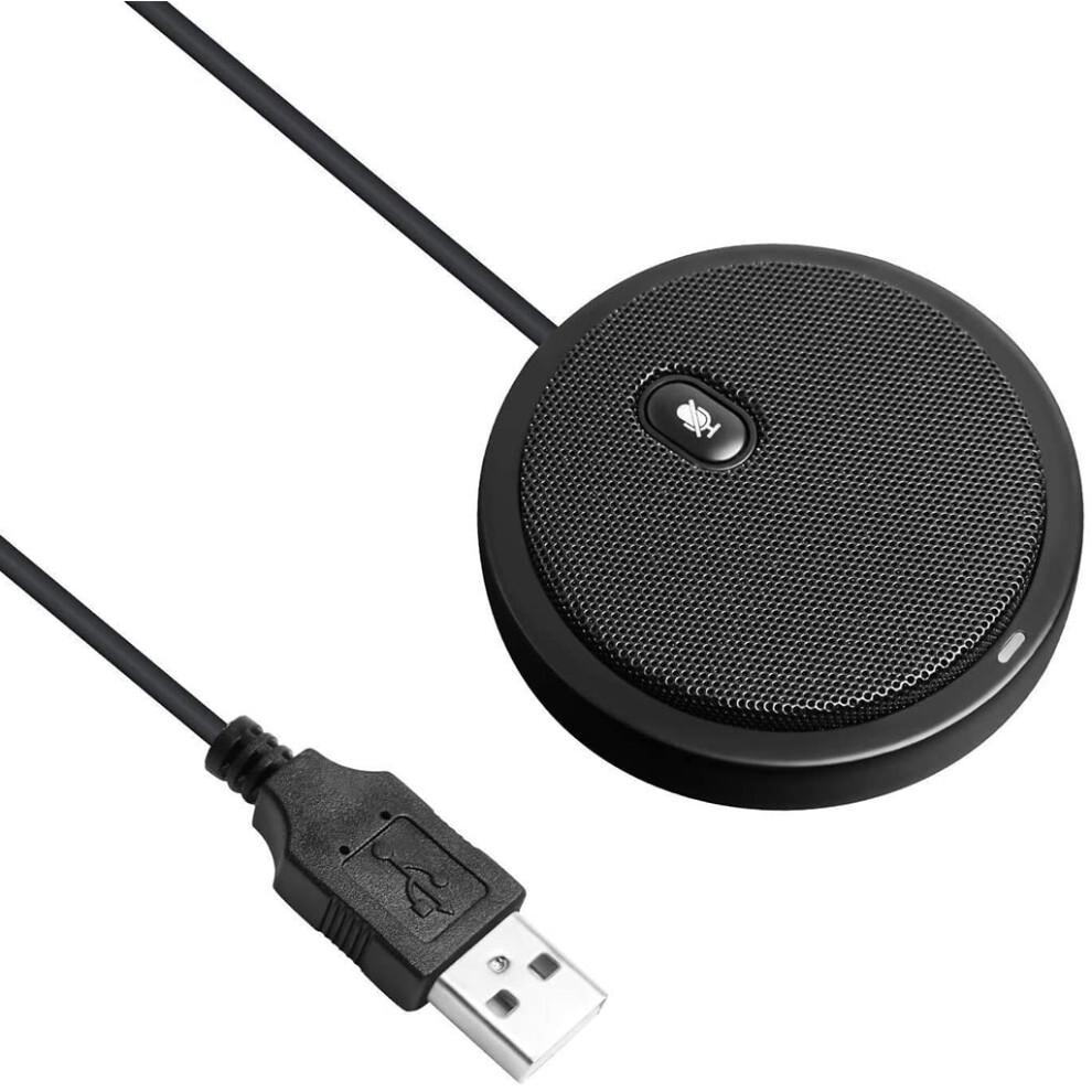 Usb Microphone Director Condenser Computer 360 Degree Voice Direct Pickup Microphone For Laptop Meeting Business 9365049823357