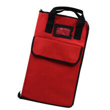 Red Drumstick Bag with Backpack Straps, Durable 600D Oxford, Spacious Pocket and Zipper Closure