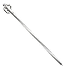 Robust ground stake/dog stake for yard/outdoor use, dog cable, steel stake/dog camping accessories/for yard, camping, beach, outdoor