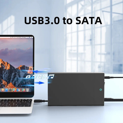 USB 3.0 SATAs Hard Drive Enclosure for-US regulations 2