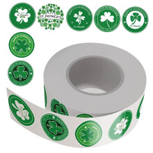 St. Patrick's Day Party Favor Shamrock Sticker Window Sticker St. Patrick's Day Decorative Stickers