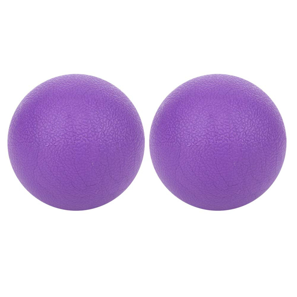 Purple Yoga Fascia Muscle Relaxation Sole Cervical Spine Massage Ball For Full Body Massage