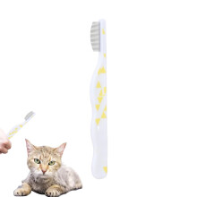 Pet Detangler Brush, Pet Grooming Comb Dematting Comb Multifunctional Cat Hair Comb, Pet Hair Remover for Washing, Massage, Grooming White