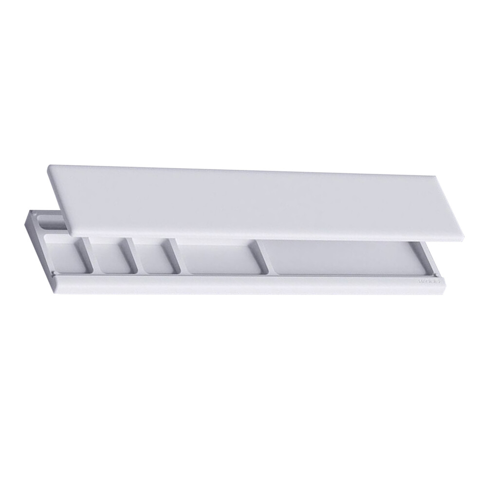 Keyboard Wrist Rest Pad Ergonomic Support Desktop Storage- White 7732000472985