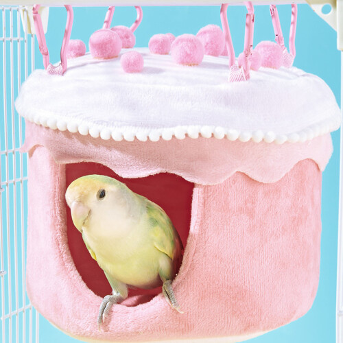 Nid de Cage à oiseaux pour animaux de-Gâteau aux Framboises 2