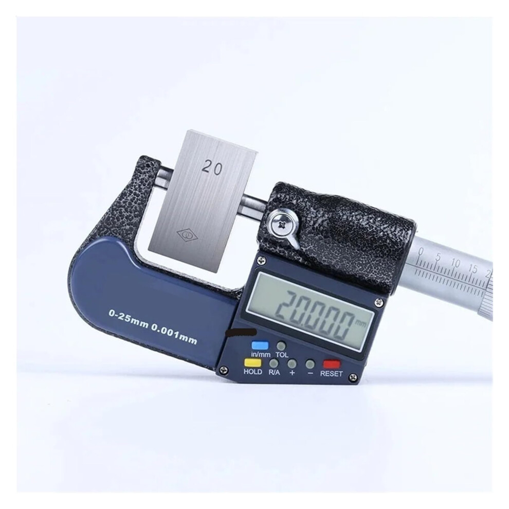 Digital Caliper And Electronic Outside Micrometer 0100Mm Ultraprecision 0.001Mm Carbide Tip 9412369091796
