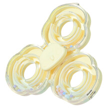 Rotate Rattles Parrots Toy Spinner Toy Wheel Bird Toy-Yellow