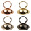 12Pcs Multipurpose Table Card Holders Stand-gold Tower base 2 4