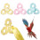 Bird Wheel Interactively Bird Accessory Parrots Gadgets-Yellow 3