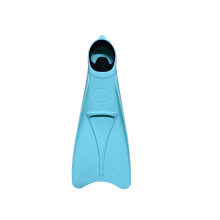 Outdoor Swim Training Fins Long Soft Frogs For Adults And Kids Mint Green Size L Comfortable Flippers