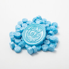 Creative Wedding Invitations, Octagon Shape Smooth Surface Wax Sealing Beads for Retro Metallic Color Gifts