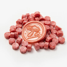 Sealing Beads for Creative Gifts, Octagon Shape Resin and Wax Smooth Surface Wax Sealing Beads for Invitations