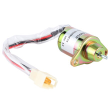 Válvula solenoide de 12 V para cierre de combustible Válvula solenoide de cierre de combustible Alfombrilla de alta calidad Buena durabilidad