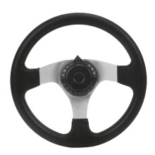 Volante con impugnatura comoda compatibile con Taotao, struttura leggera in alluminio, albero regolabile, design ergonomico, universale.