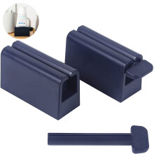 Wide Application Rolling Tube Toothpaste Squeezer, Manual Squeezer With Frosted Handles, Convenient To Use, Durable Abs Plastic, Ergonomically Designe