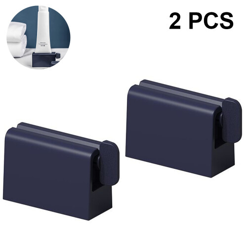 Wide Application Rolling Tube Toothpaste Squeezer, Manual Squeezer With Frosted Handles, Convenient To Use, Durable Abs Plastic, Ergonomically Designe 1