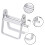 Multifunctional Roller Squeezer,Aluminum Alloy Easy To Use Toothpaste Dispenser Tool For Efficient Squeezing And Waste Reduction,10.5 * 8.5Cm 6