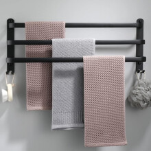 Kitchen Towel Bar, Quick Dry Reduces Bacterial Growth Breathable And Easy Storage, Wall-Mounted Waterpoof Three-Layer Design For Multiple Towels And B