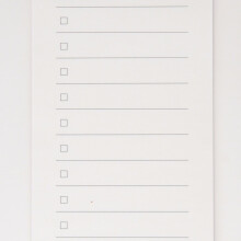 Spiralnotizbuch-Einlagen, handliches Format, glattes Schreibpapier für To-Do-Listen, Planer-Einlagen (12 Zeilen pro Blatt), Aufgabenplanungskarten