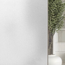 Privacy Window Film with Heat Control, UV Blocking, Economical Static Cling Design for Bubble-Free Application in Multiple Scenarios, 1PCS