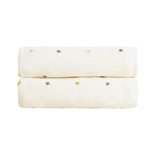 Baby Blanket Cotton Soft Knitting Blanket Lightweight Cover Wrap Unisex For Infant And Toddler