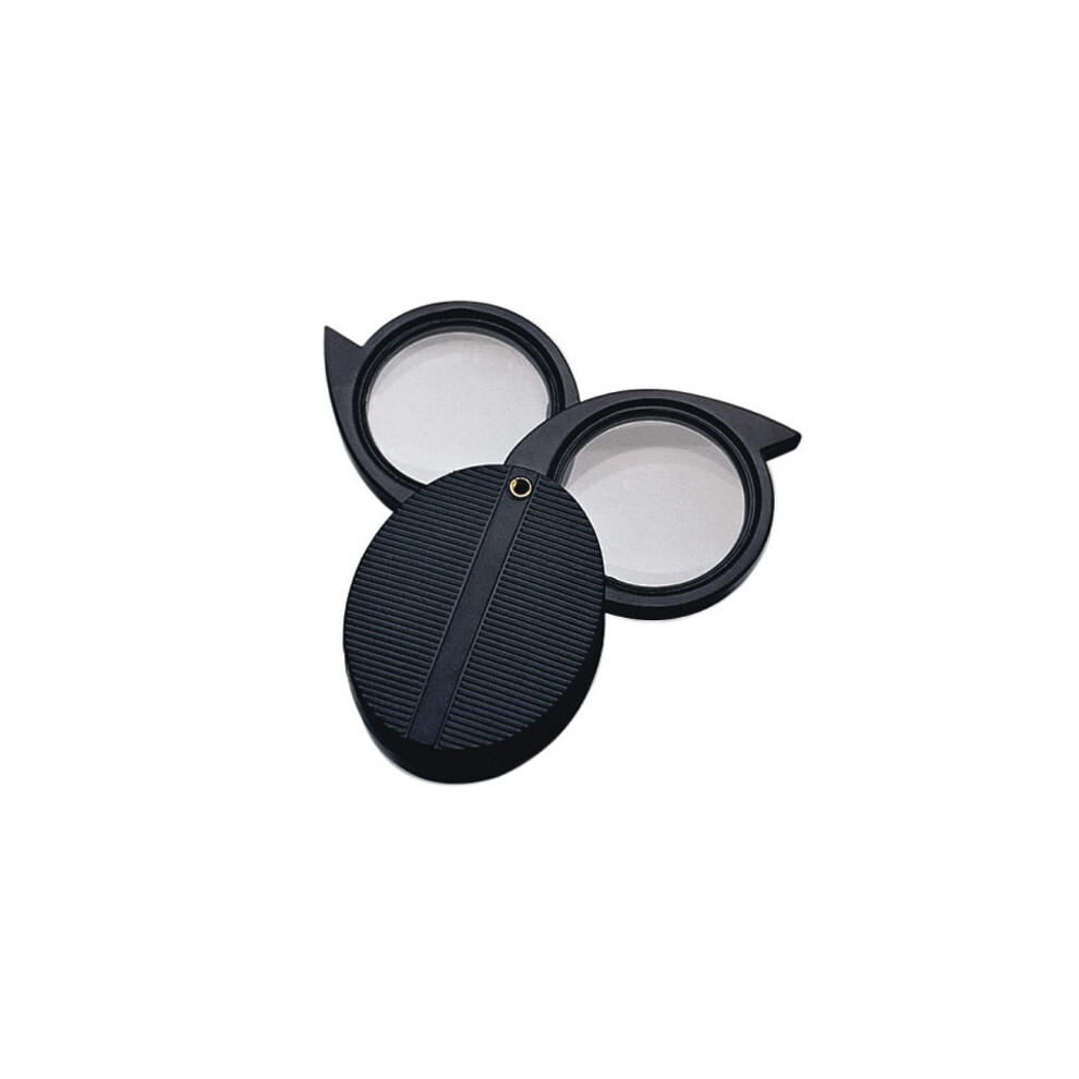 Folded Pocket Magnifier, Crystal Clear Optical Glass For Precise Detail Inspection, Ergonomic Construction, Portable Handheld Optical Glass For