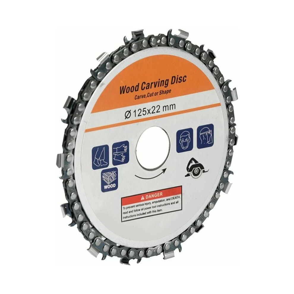 Highly Efficient Chainsaw Grinder Wheel, Multipurpose Cutting Tool For Smooth Surfaces, 16 Teeth Design For Higher Efficiency, Secure Grip Carving, 9128293335614