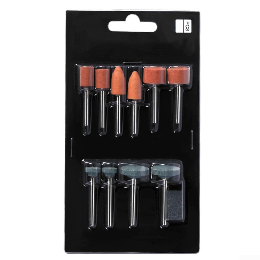 Rotary Tool Grinding Head 11Piece Set Compatible With Rotary Tools For Professional And Diy Polishing 9412369092083
