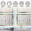 Anti-UV Window Foil, Bamboo Patterned Decorative Window Cling Removable Static Adhesion for Home Office Privacy 3
