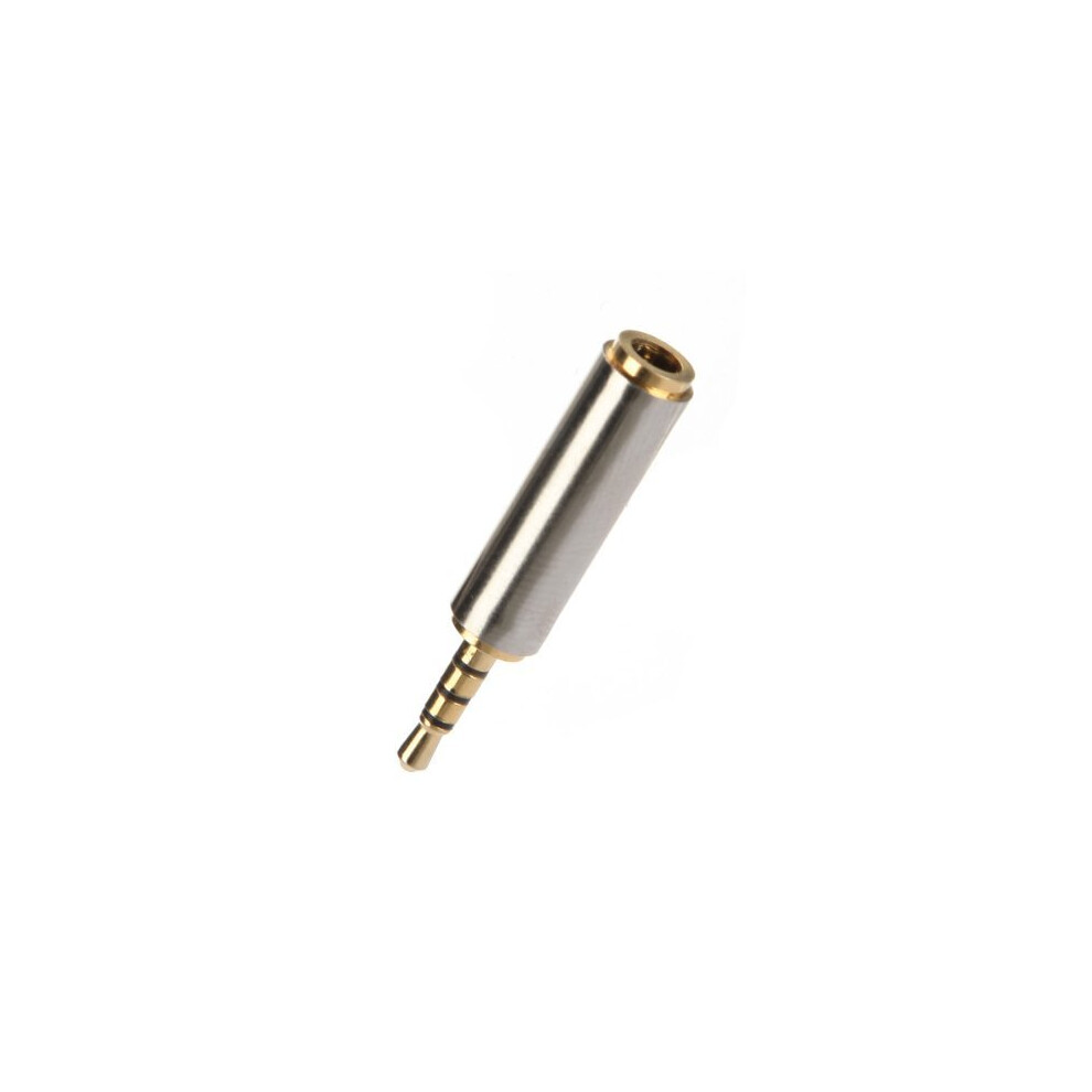 2.5Mm Male To 3.5Mm Female Stereo Audio Headphone Adapter Converter Jack Plated 2.5Mm To 3.5Mm Gold 9412369092137