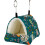 Bird bed, mini cage, for rabbits and squirrels, bed for small animals, green 4