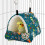 Bird bed, mini cage, for rabbits and squirrels, bed for small animals, green 3