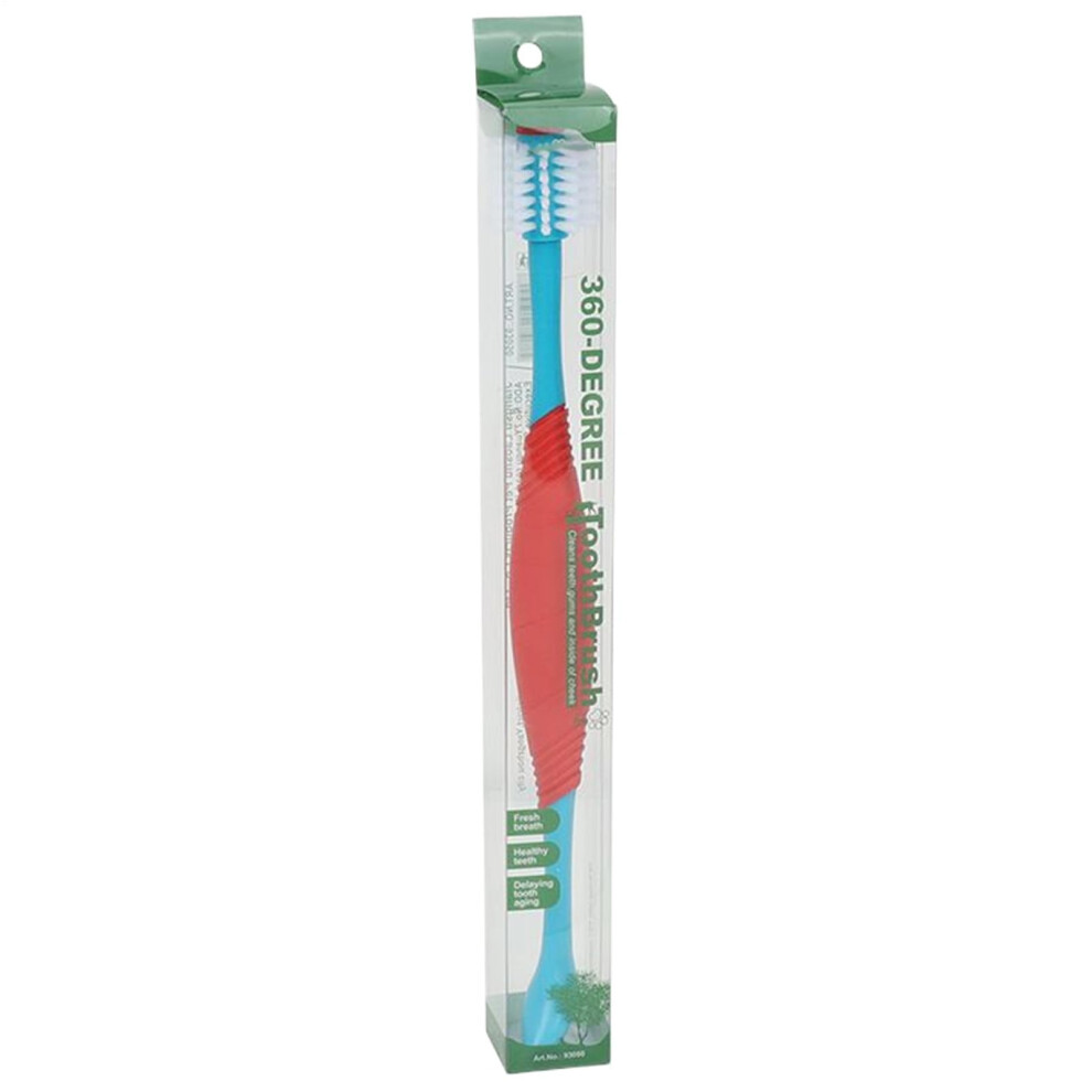 Doubleheaded dog toothbrush for dental care, 360degree cleaning accessory for daily oral hygiene in home, travel  outdoor use.