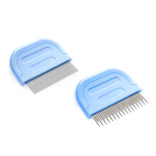 2in1 Pet Comb Dog Brush for Hairy Dogs Cat Brush Pet Combs for Cats Dog Grooming Vacuum Dog Hair Remover Comb for Pets Pet Grooming Comb Dog Brushes