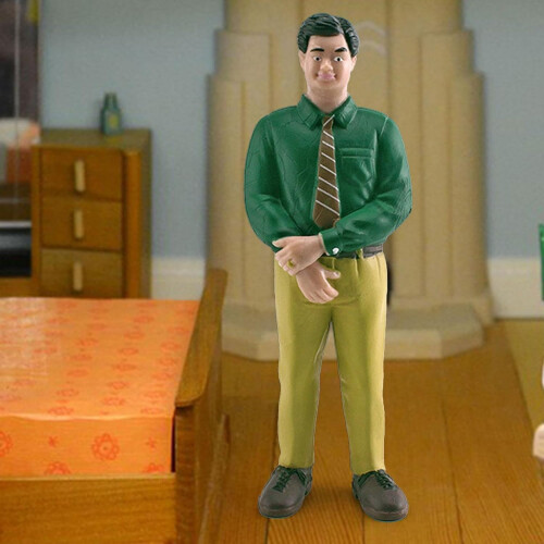2x Tiny Puppet Model Simulation Model Human Desktop Ornament Sand Table DIY Project Mini Human Figurine Miniature Human Figure 1