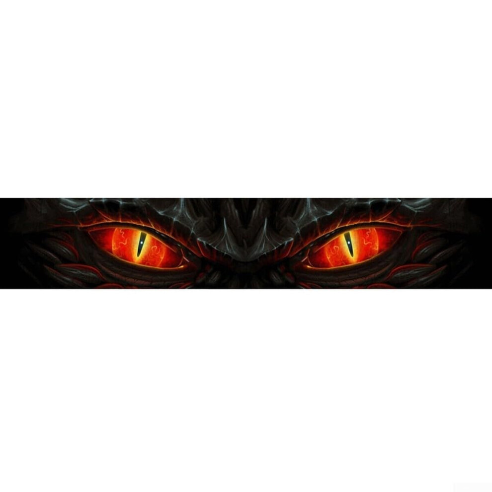 Vinyl Dragon Eye Car Sticker Rear Windshield Sunshade Banner Decal Transparent Waterproof Heatresistant Window Graphic 9412369092656