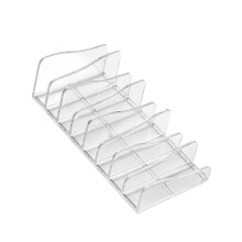 Transparenter Kunststoff-Lidschatten-Paletten-Organizer, Mehrfachfächer, 116g