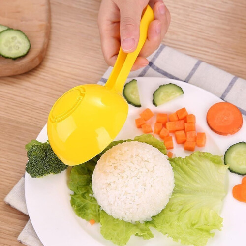 Half Round Rice Mold SemiSphere Shaper for Creative Meal Presentation and Easy Clean Kitchen Use 1