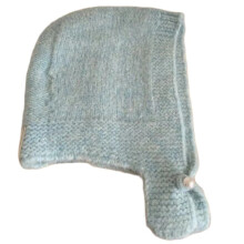 Chapeau de tempérament tendance de rue, cagoule-Bleu ciel