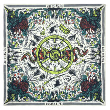 Écharpe en tissu respirant, foulard-c'est ainsi la vie