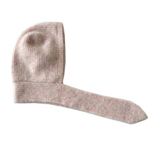 Chapeau de crĂąne de couleur unie fait Ă la main pour-Rose