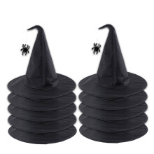 Chapeau de sorcière d'Halloween, mascarade, chapeaux de-10