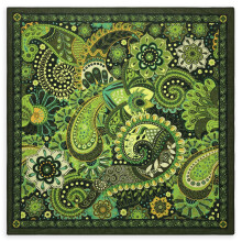 Hiphop Styles Bandana Mouchoir Street-Noix de cajou vert olive