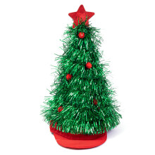 Chapeau d'arbre de Noël avec des guirlandes d'étoiles et-Style 2