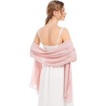 Châle de protection solaire minimaliste, maquillage-Viande rose