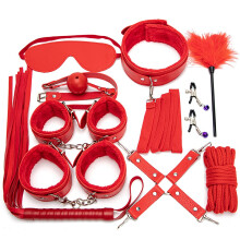 Bondaged Kit Adult Bondage Kit For Couples Bed Restraints Kit Handcuffs Set BDSM