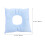 2Pz Cuscino Viso Massaggio Cotone Traspirante 3
