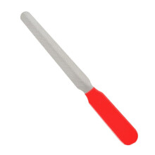 Pet Nail File Steel Cat Dog Nail Care Tool for Smooth Polishing Nail Accessories Pet Trimming Grooming Sanding Red 1 Pack