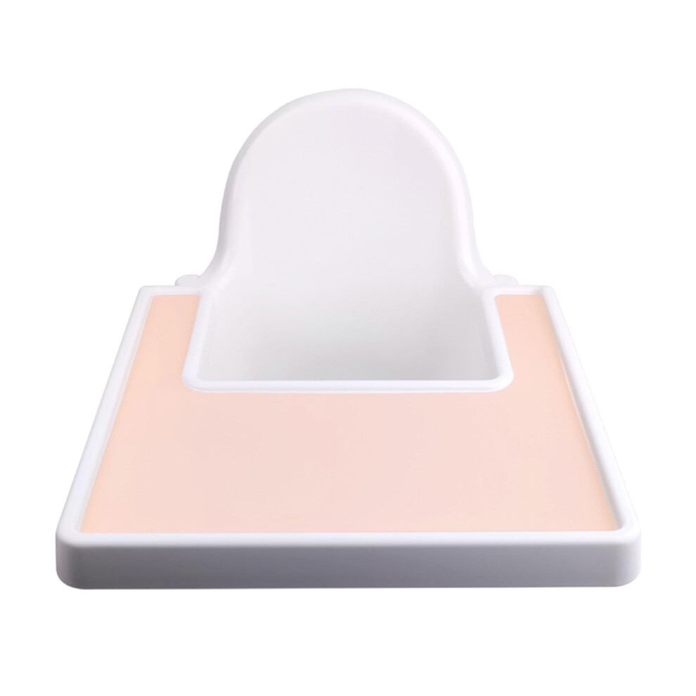 Chair Placemat Non Slip Silicone Baby Feeding Mat with Raised Edges for Easy Clean